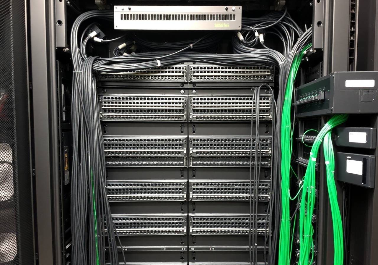 Runly Rechenzentrum – Rack mit dedizierten Bare-Metal Servern